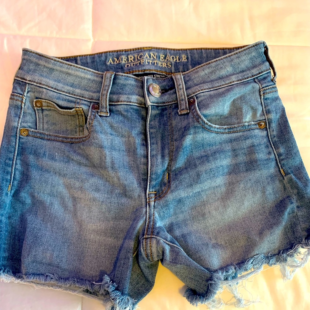 American Eagle jean shirts in great condition